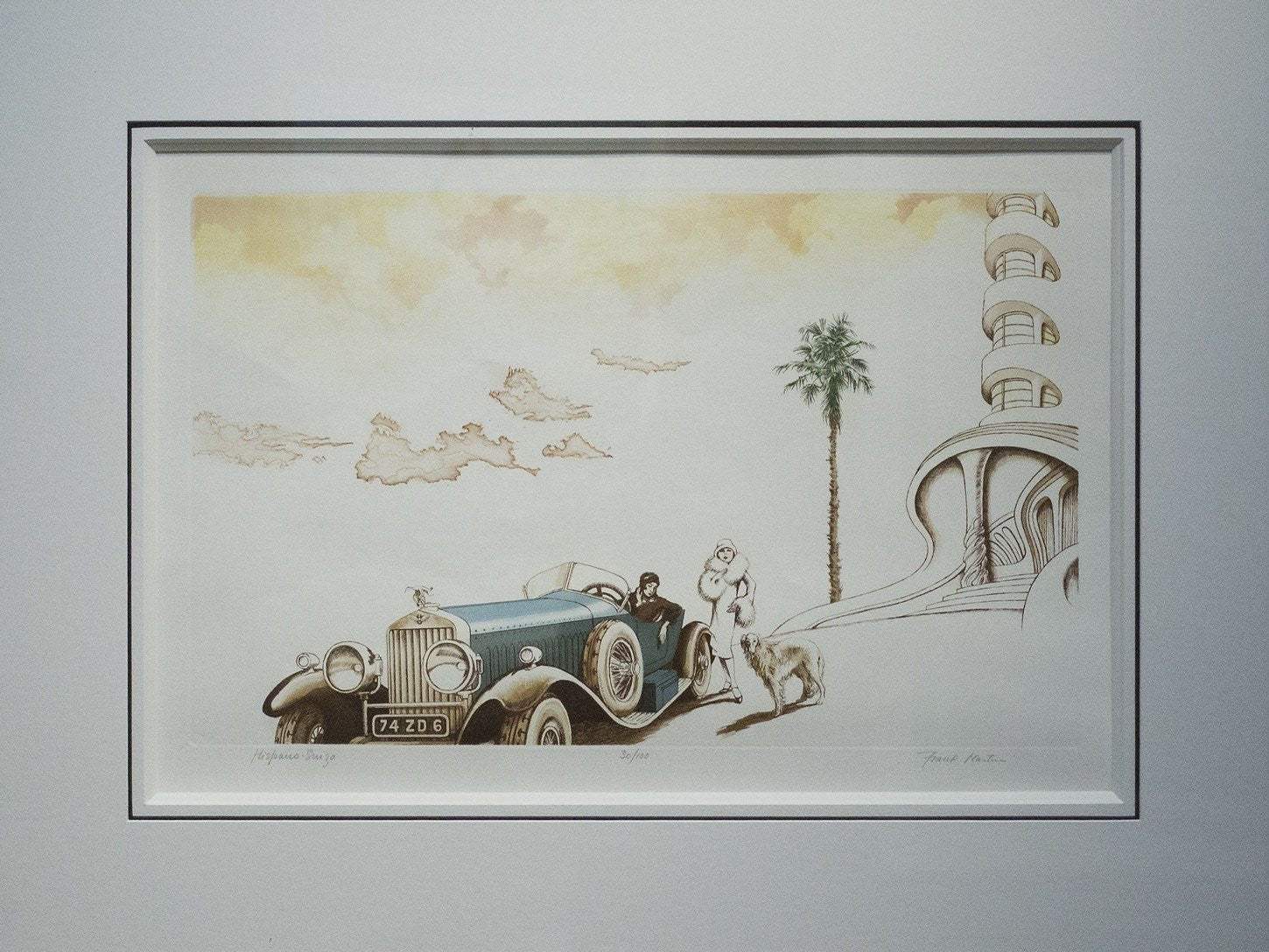 Hispano Suiza - Sold by artist Frank Martin - Wyecliffe Galleries