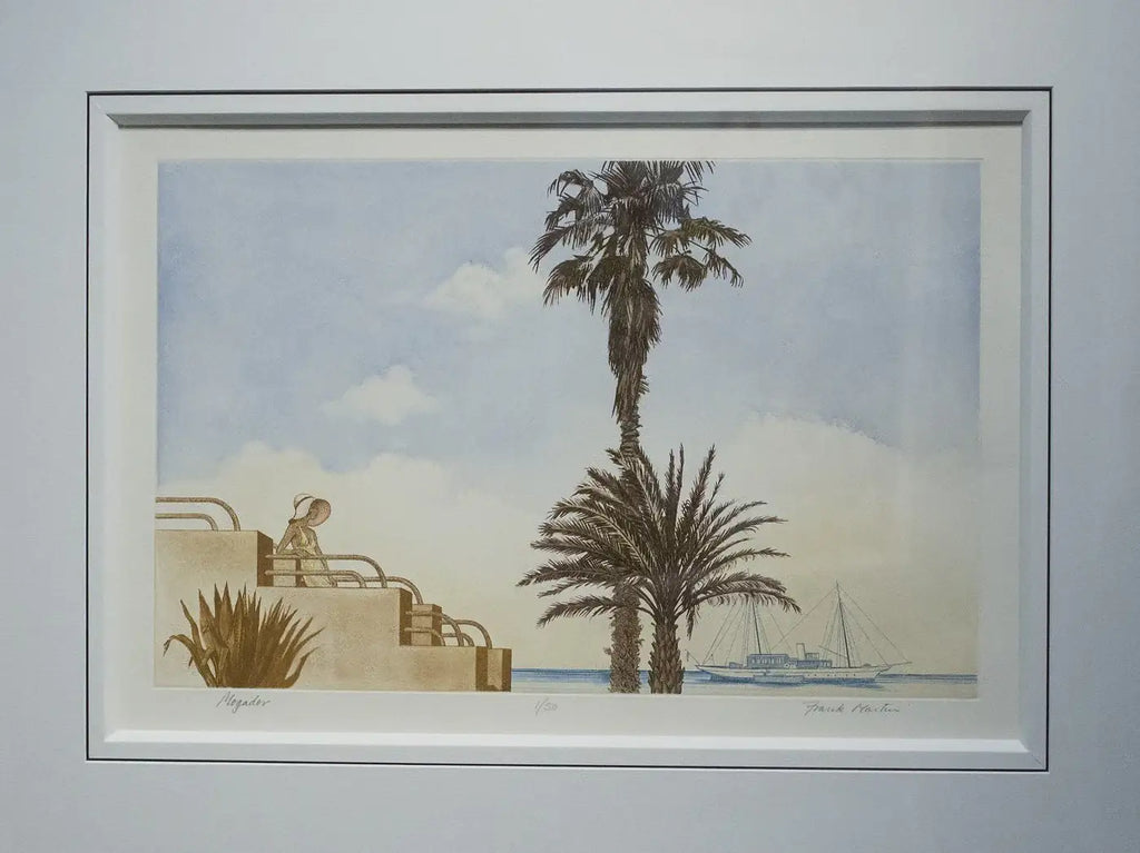 Mogador - Sold by artist Frank Martin - Wyecliffe Galleries