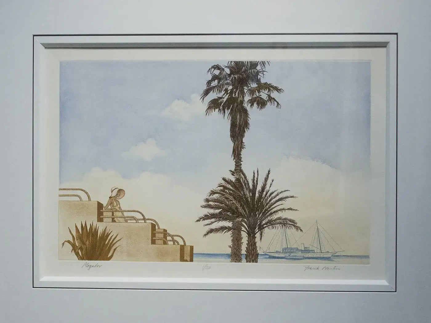 Mogador - Sold by artist Frank Martin - Wyecliffe Galleries