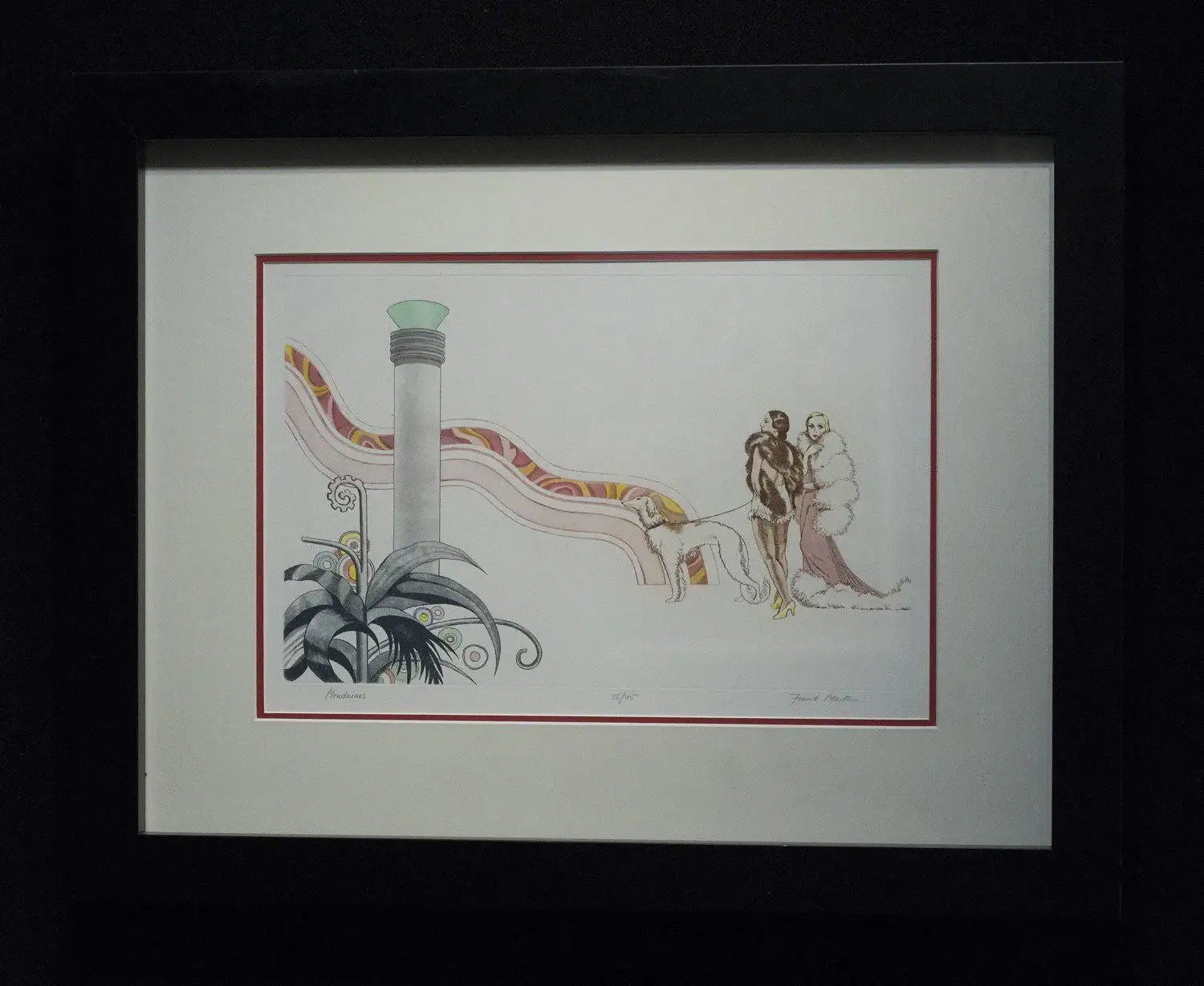 Mondaines by artist Frank Martin - Wyecliffe Galleries