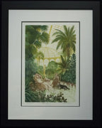 Winter Garden - SOLD by artist Frank Martin - Wyecliffe Galleries