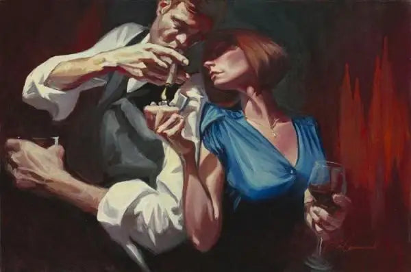 Against The World- SOLD OUT by artist Gabe Leonard - Wyecliffe Galleries