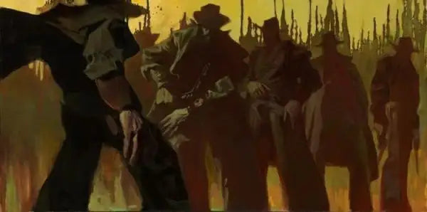 First To Be The Last In Line (Study) - SOLD by artist Gabe Leonard - Wyecliffe Galleries