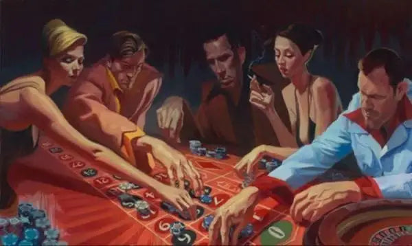 Point Instance- SOLD OUT by artist Gabe Leonard - Wyecliffe Galleries