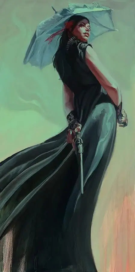 The Long Sweeping Curve - SOLD by artist Gabe Leonard - Wyecliffe Galleries