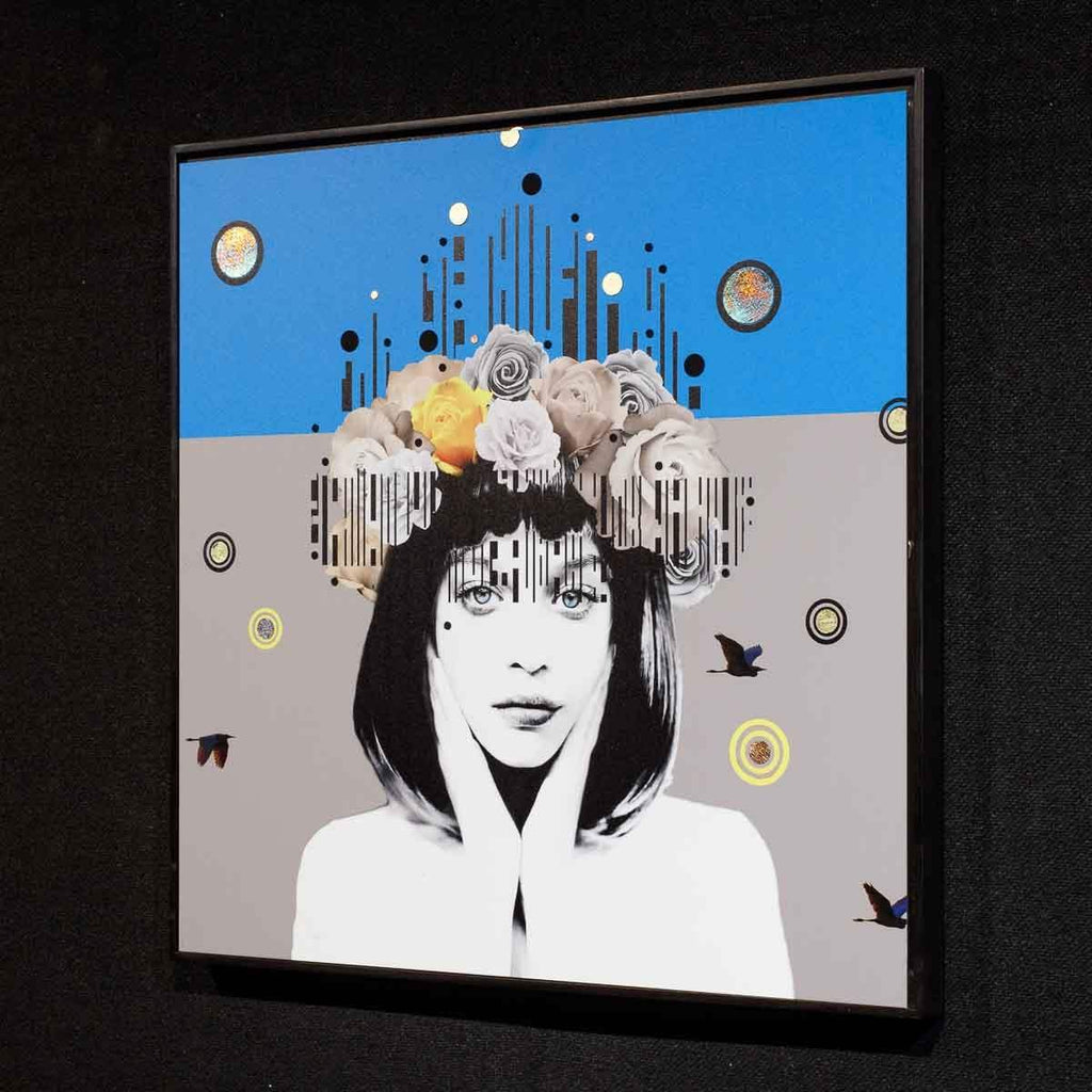 Bulletproof - Electric Blue - Boutique Edition by artist Gareth Tristan Evans - Wyecliffe Galleries