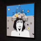 Bulletproof - Electric Blue - Boutique Edition by artist Gareth Tristan Evans - Wyecliffe Galleries