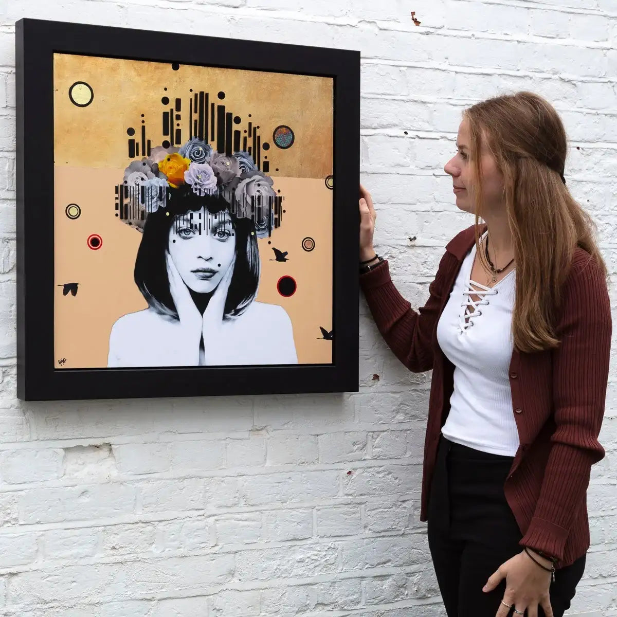 Bulletproof - Gold - Edition by artist Gareth Tristan Evans - Wyecliffe Galleries