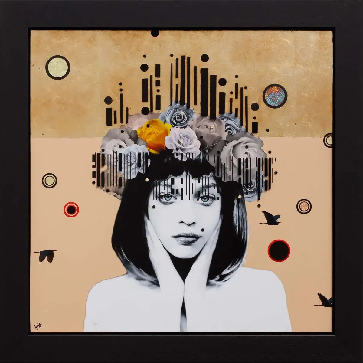 Bulletproof - Gold - Edition by artist Gareth Tristan Evans - Wyecliffe Galleries