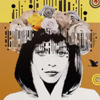 Bulletproof - Mustard and Mocha - Boutique Edition by artist Gareth Tristan Evans - Wyecliffe Galleries