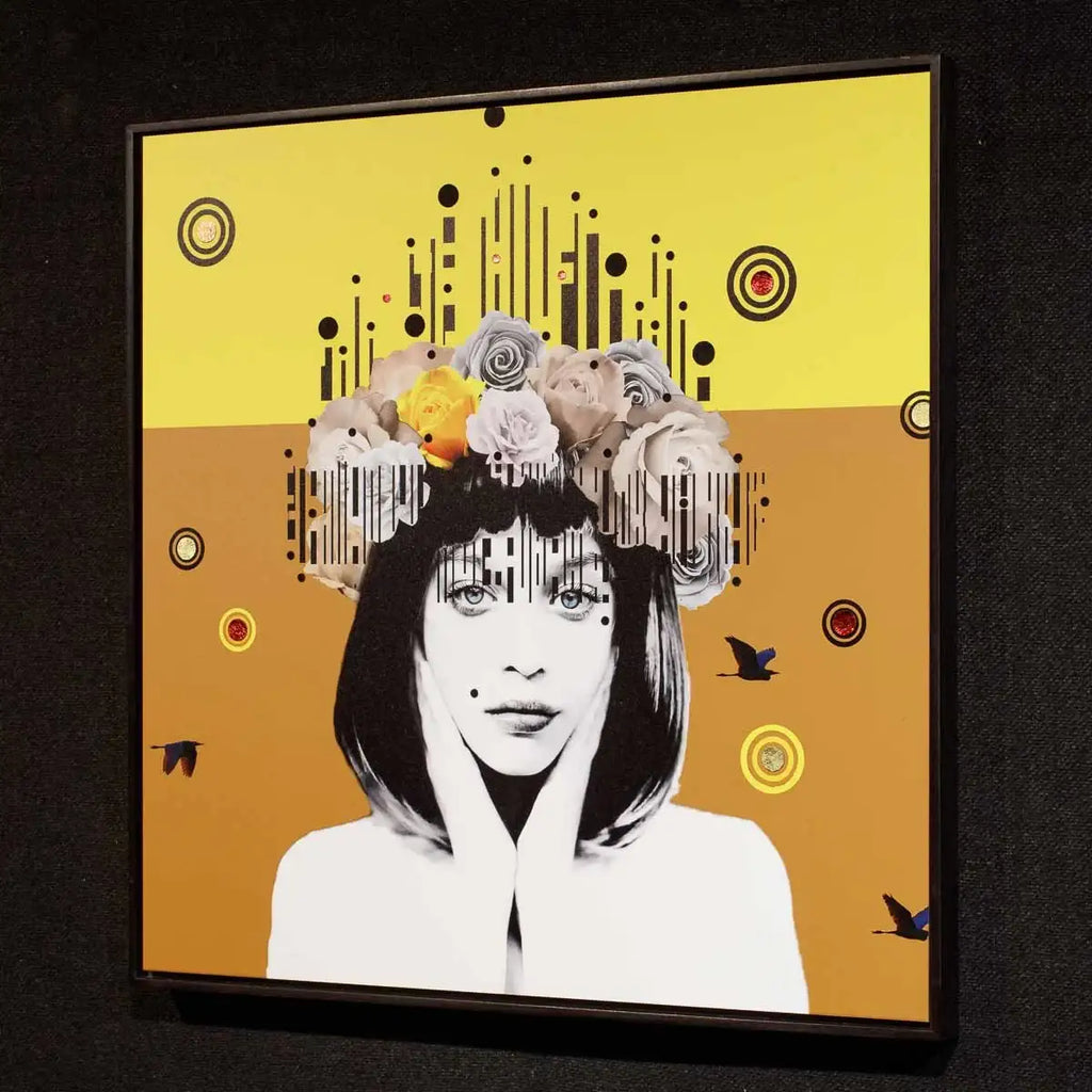 Bulletproof - Mustard and Mocha - Boutique Edition by artist Gareth Tristan Evans - Wyecliffe Galleries