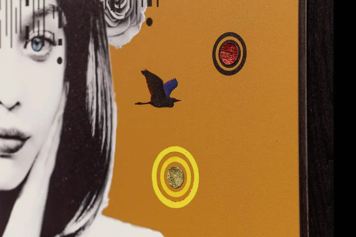 Bulletproof - Mustard and Mocha - Boutique Edition by artist Gareth Tristan Evans - Wyecliffe Galleries