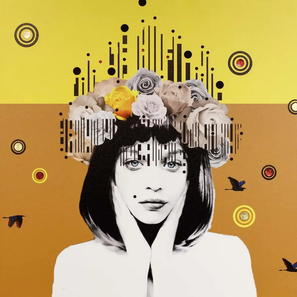 Bulletproof - Mustard and Mocha - Boutique Edition by artist Gareth Tristan Evans - Wyecliffe Galleries