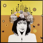 Bulletproof - Mustard and Mocha - Boutique Edition by artist Gareth Tristan Evans - Wyecliffe Galleries