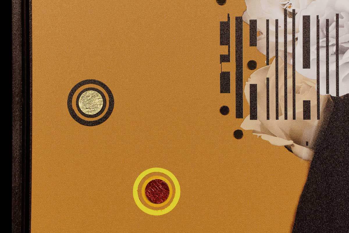 Bulletproof - Mustard and Mocha - Boutique Edition by artist Gareth Tristan Evans - Wyecliffe Galleries