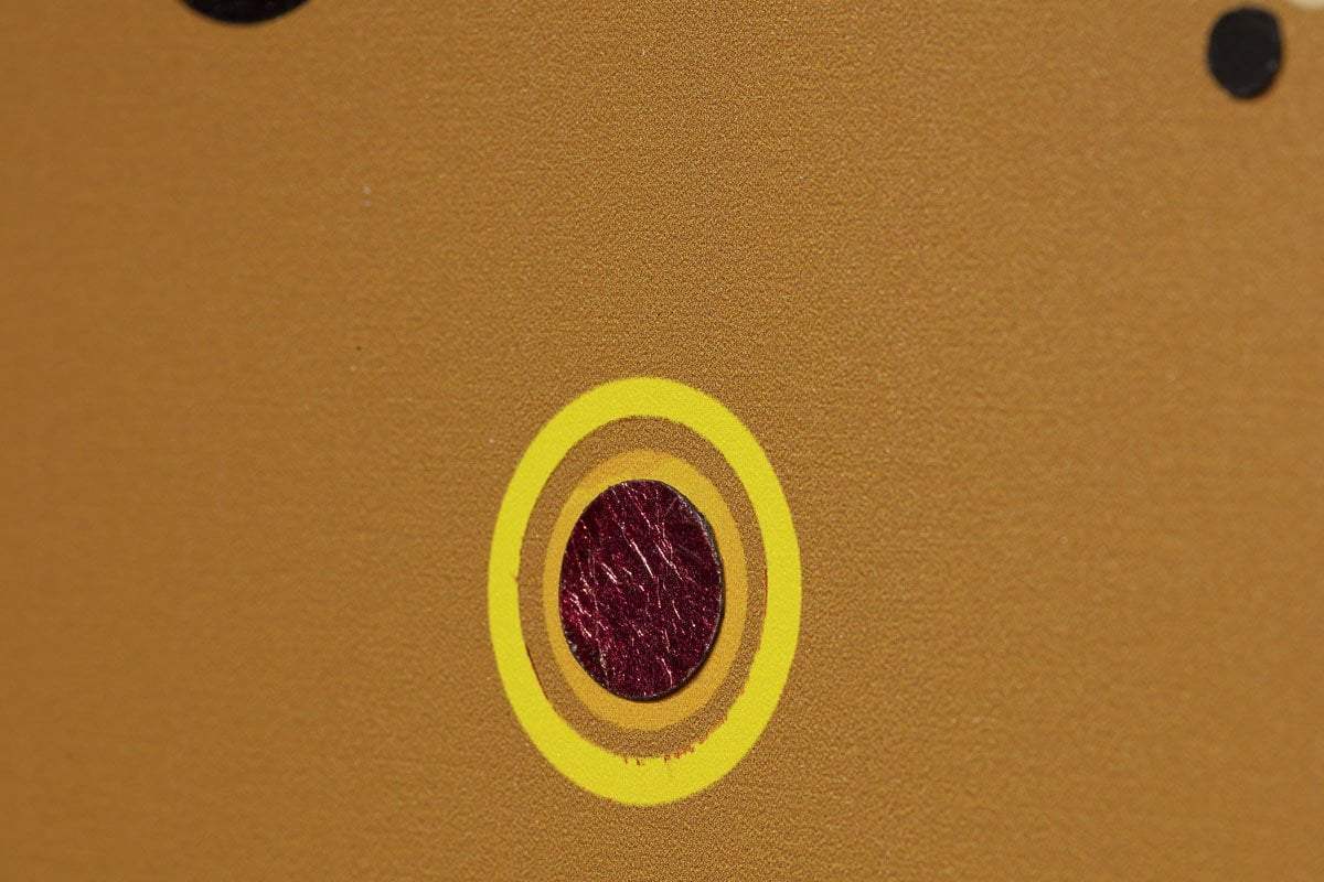 Bulletproof - Mustard and Mocha - Boutique Edition by artist Gareth Tristan Evans - Wyecliffe Galleries