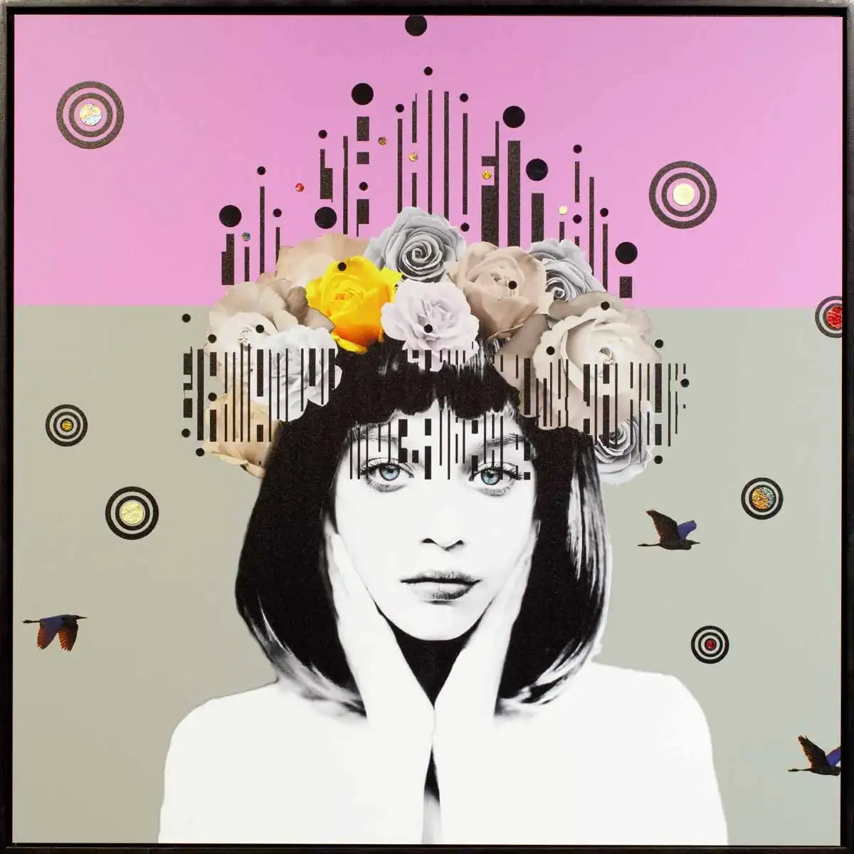 Bulletproof - Pink as Pink - Boutique Edition by artist Gareth Tristan Evans - Wyecliffe Galleries