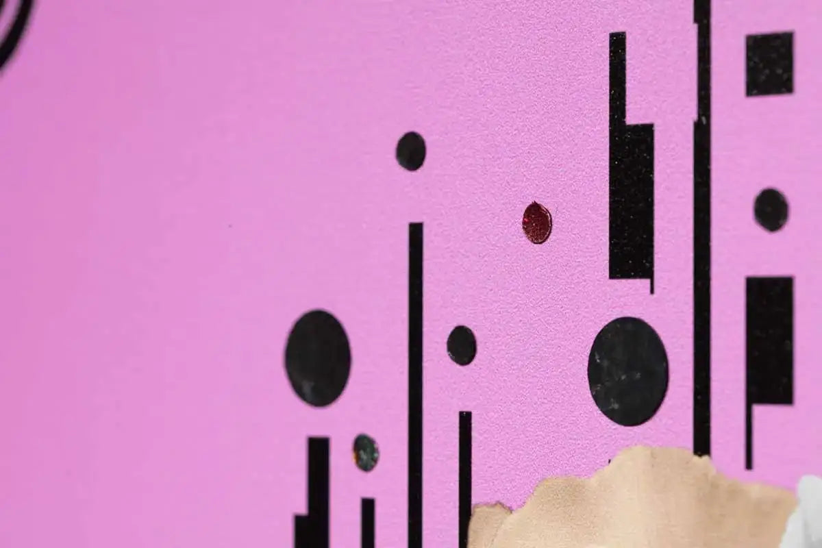 Bulletproof - Pink as Pink - Boutique Edition by artist Gareth Tristan Evans - Wyecliffe Galleries