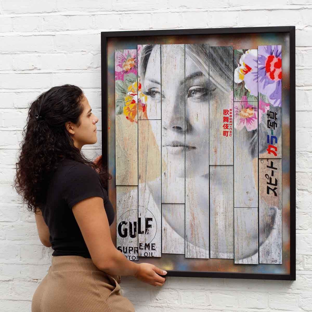 Clementine - Edition by artist Gareth Tristan Evans - Wyecliffe Galleries