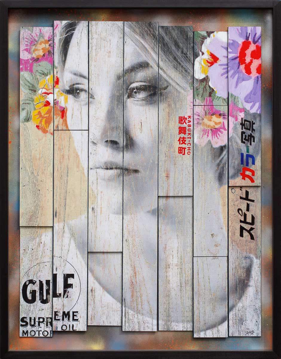 Clementine - Edition by artist Gareth Tristan Evans - Wyecliffe Galleries