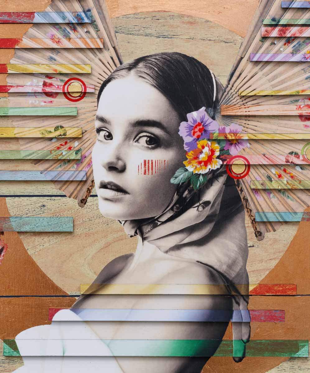 Cola Byobu (Copper) - Edition by artist Gareth Tristan Evans - Wyecliffe Galleries