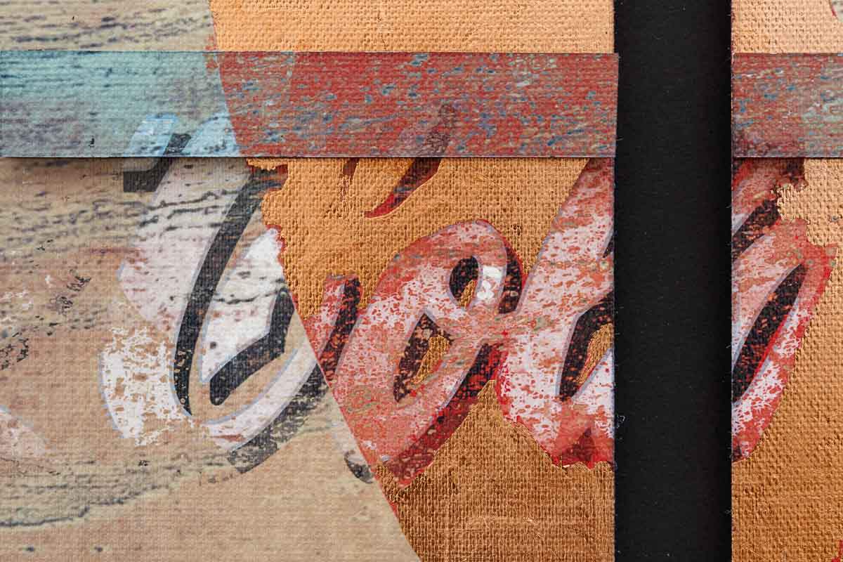 Cola Byobu (Copper) - Edition by artist Gareth Tristan Evans - Wyecliffe Galleries