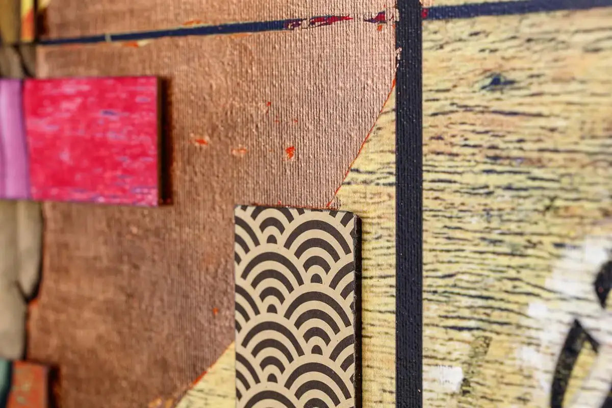 Cola (Copper) - Layered XL - Edition by artist Gareth Tristan Evans - Wyecliffe Galleries