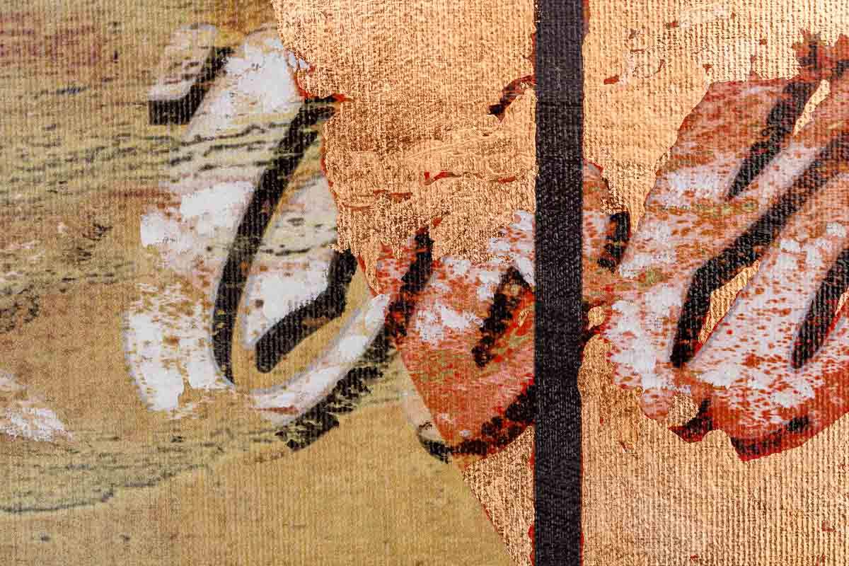 Cola (Copper) - Layered XL - Edition by artist Gareth Tristan Evans - Wyecliffe Galleries