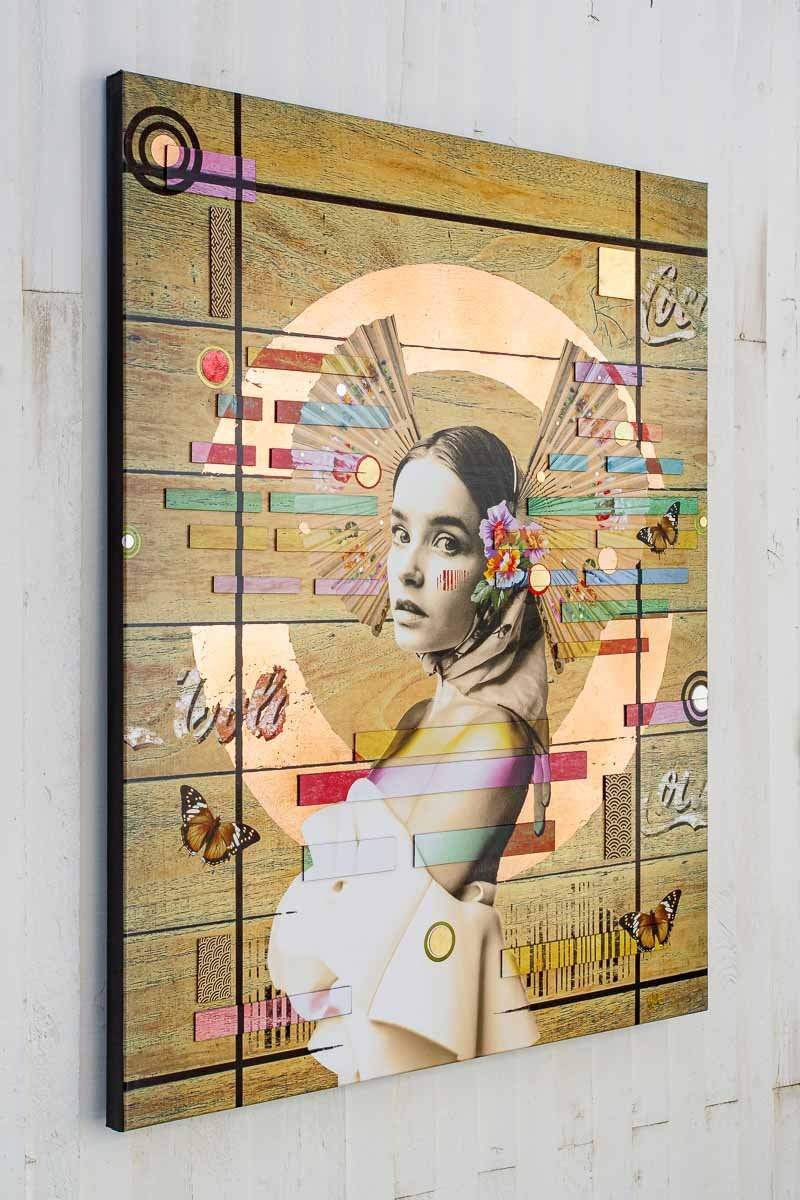 Cola (Copper) - Layered XL - Edition by artist Gareth Tristan Evans - Wyecliffe Galleries