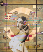 Cola (Copper) - Layered XL - Edition by artist Gareth Tristan Evans - Wyecliffe Galleries