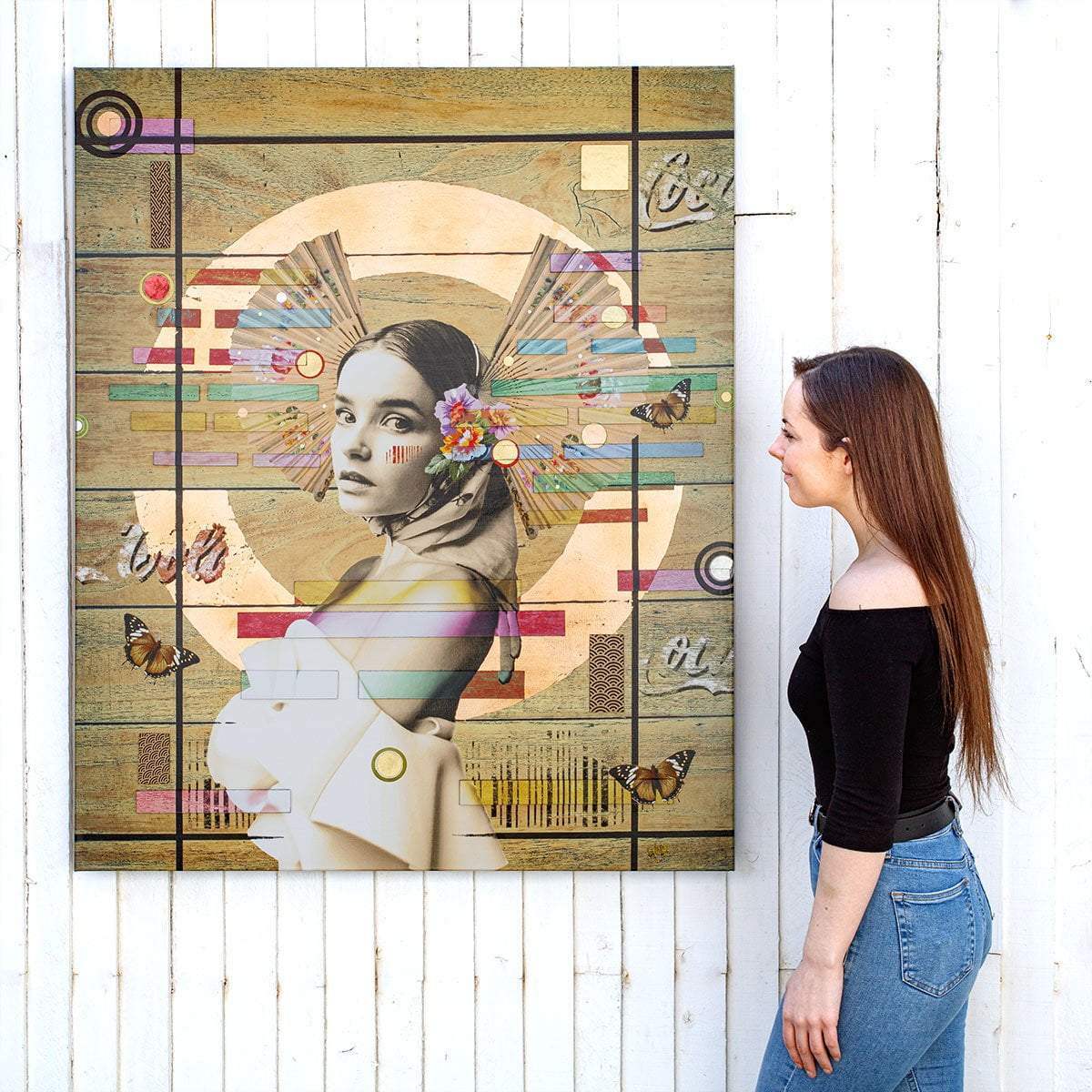 Cola (Copper) - Layered XL - Edition by artist Gareth Tristan Evans - Wyecliffe Galleries