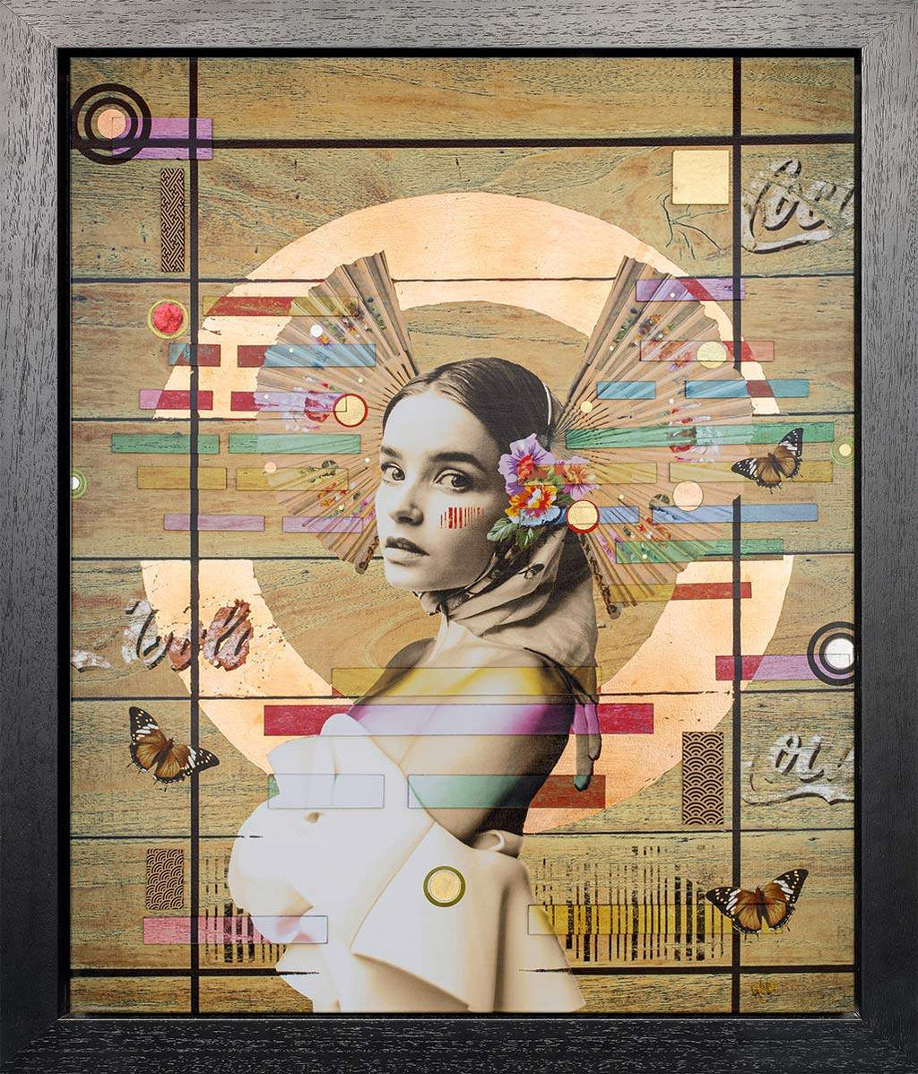 Cola (Copper) - Layered XL - Edition by artist Gareth Tristan Evans - Wyecliffe Galleries