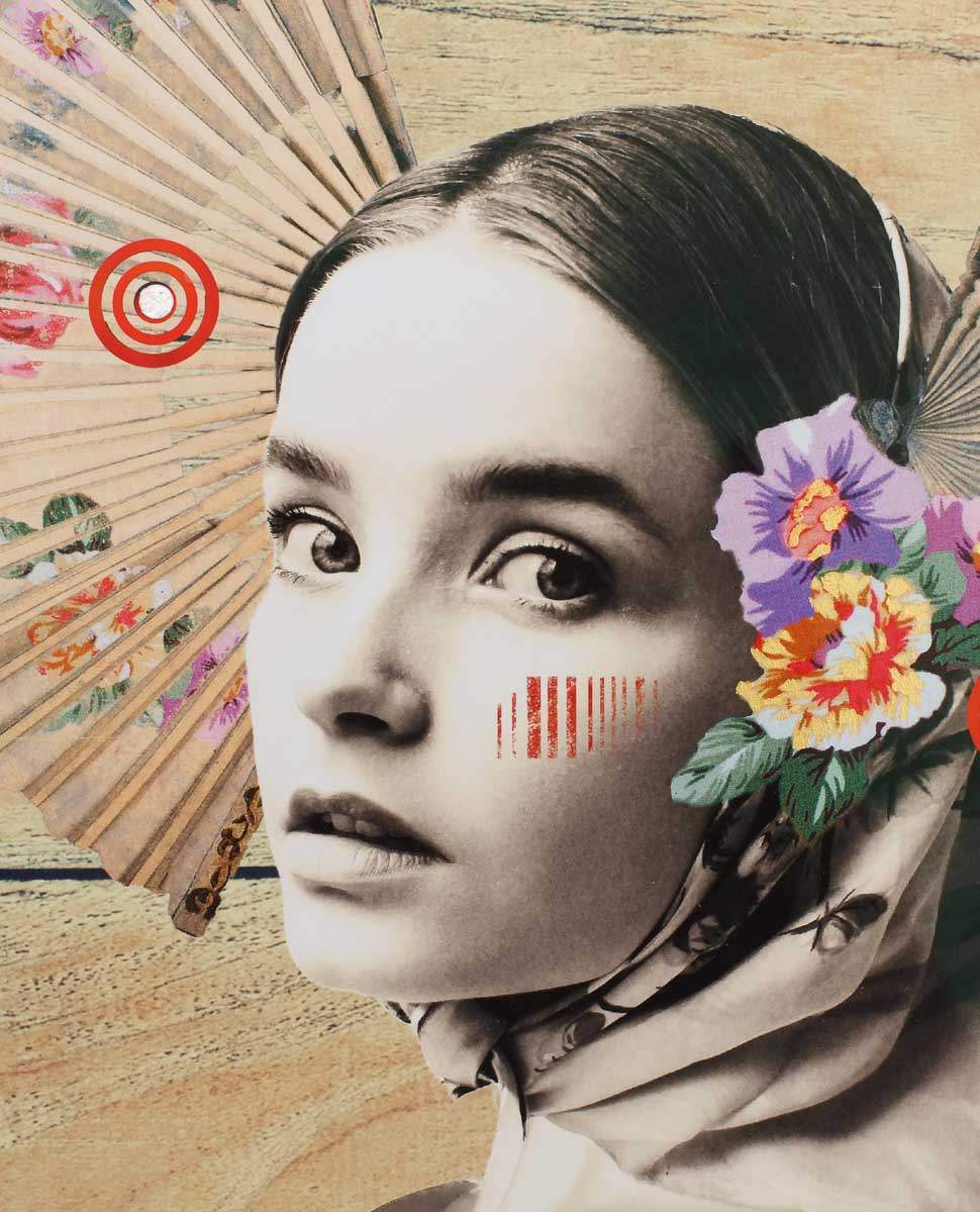 Cola (Copper) - Paper Edition by artist Gareth Tristan Evans - Wyecliffe Galleries