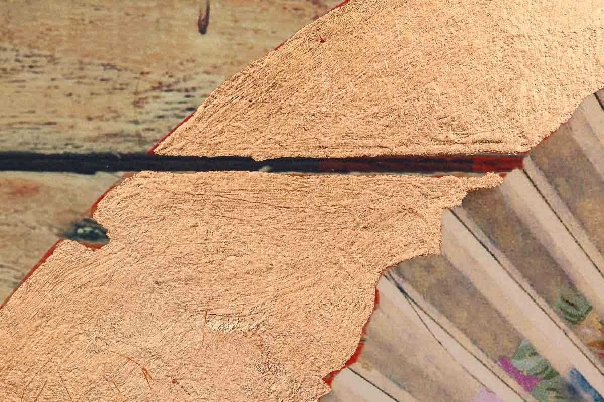 Cola (Copper) - Paper Edition by artist Gareth Tristan Evans - Wyecliffe Galleries