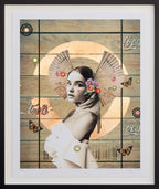 Cola (Copper) - Paper Edition by artist Gareth Tristan Evans - Wyecliffe Galleries