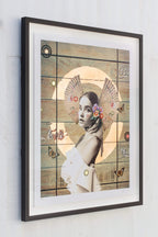 Cola (Copper) - Paper Edition by artist Gareth Tristan Evans - Wyecliffe Galleries