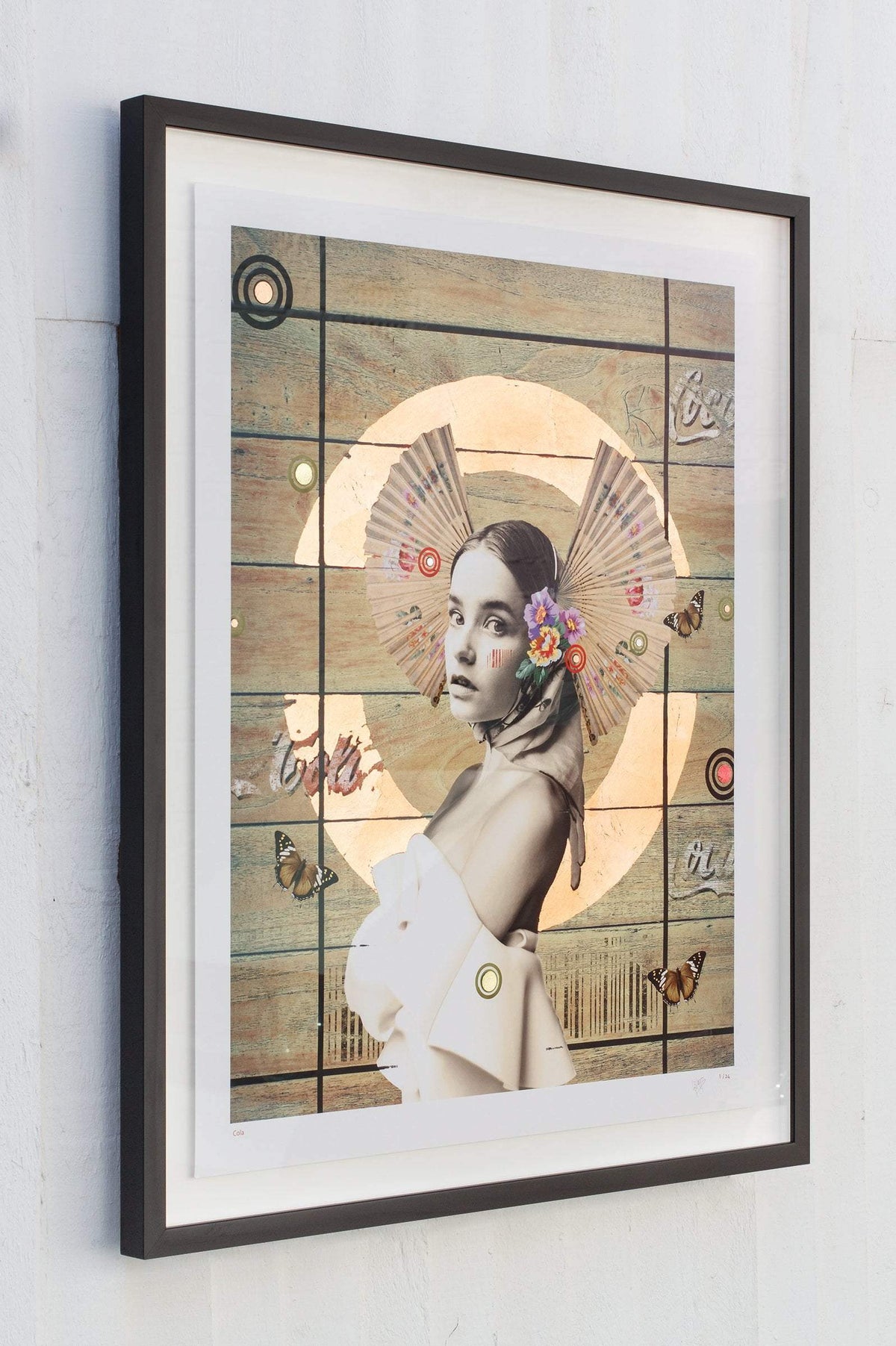 Cola (Copper) - Paper Edition by artist Gareth Tristan Evans - Wyecliffe Galleries
