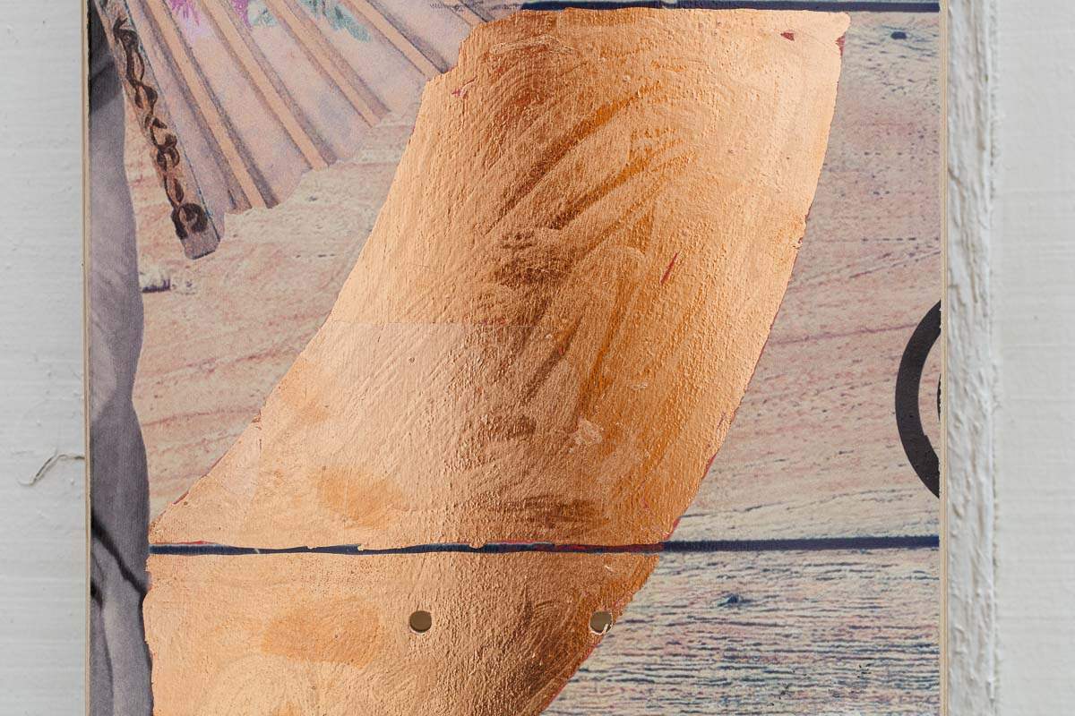 Cola (Copper) - Skate Decks Format - Edition by artist Gareth Tristan Evans - Wyecliffe Galleries