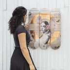 Cola (Copper) - Skate Decks Format - Edition by artist Gareth Tristan Evans - Wyecliffe Galleries