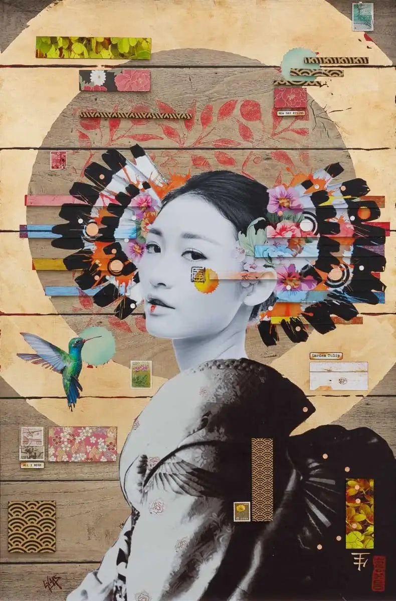 Come on Pilgrim - Large - Edition (Portrait) by artist Gareth Tristan Evans - Wyecliffe Galleries