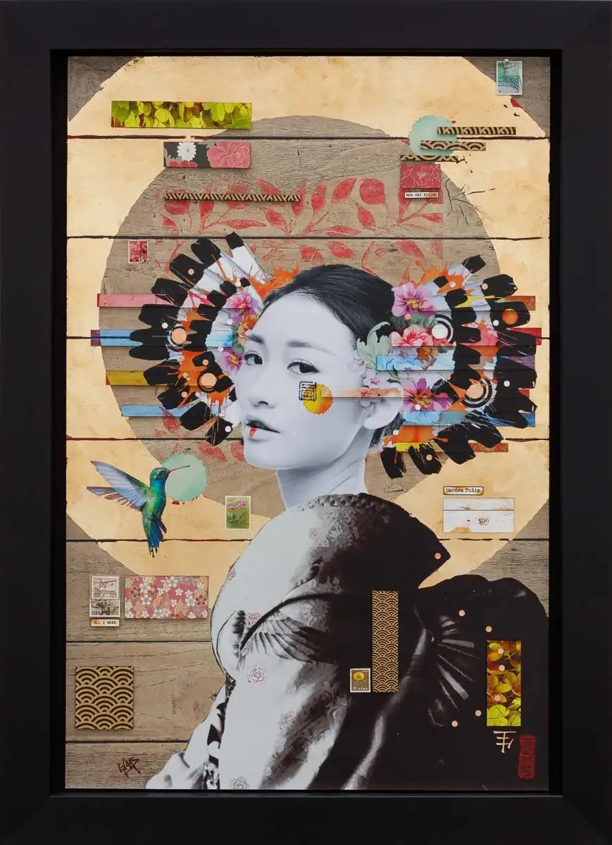 Come on Pilgrim - Large - Edition (Portrait) by artist Gareth Tristan Evans - Wyecliffe Galleries