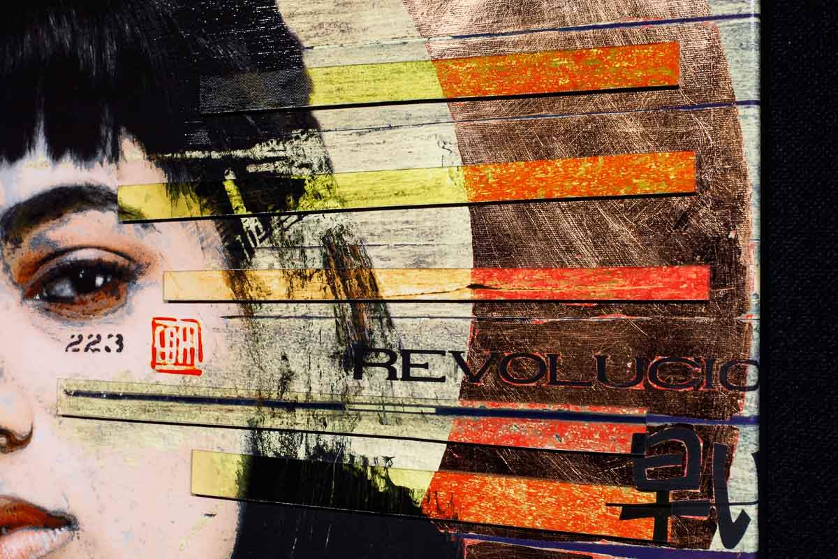 Junk Revolution - XL - Edition by artist Gareth Tristan Evans - Wyecliffe Galleries