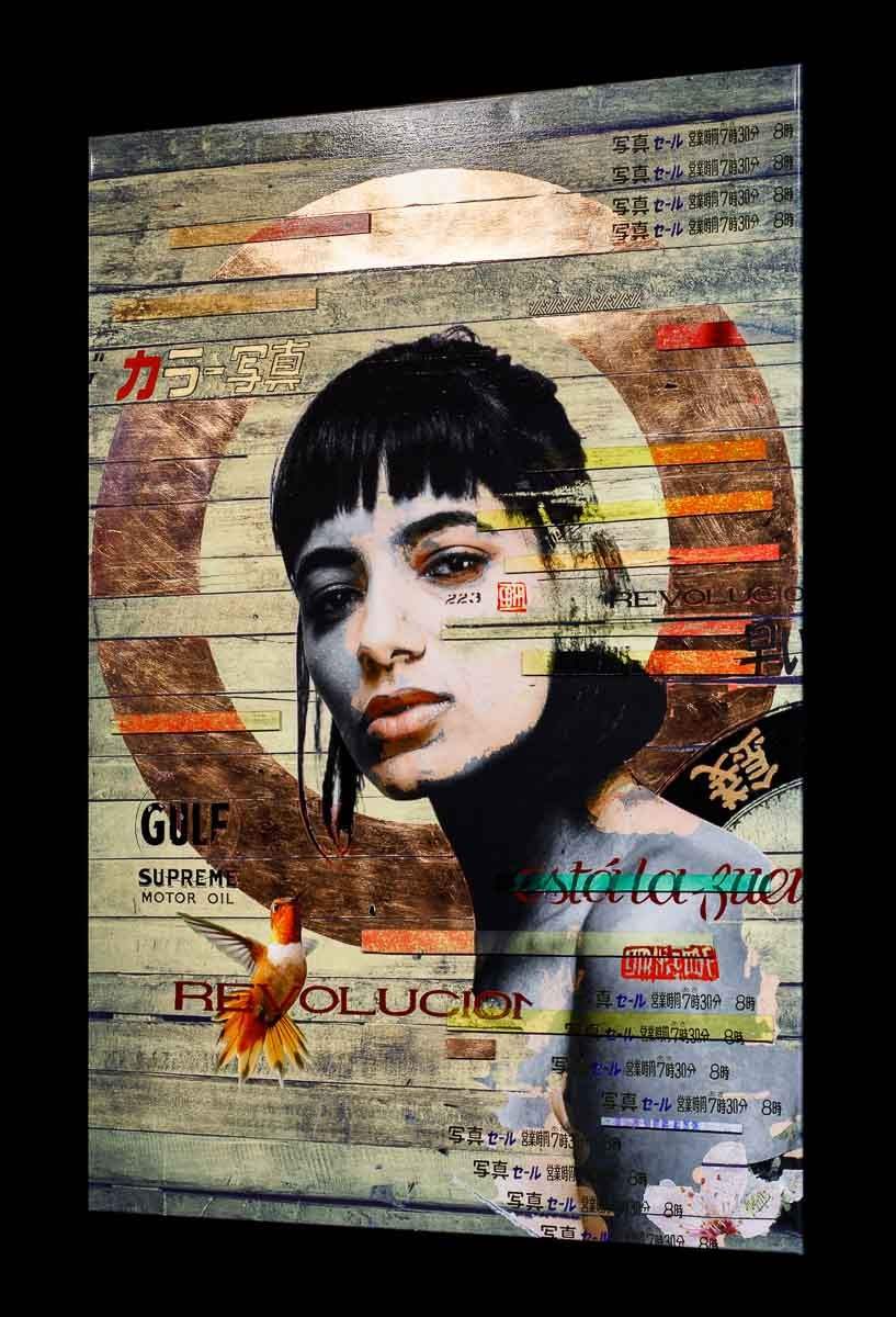 Junk Revolution - XL - Edition by artist Gareth Tristan Evans - Wyecliffe Galleries