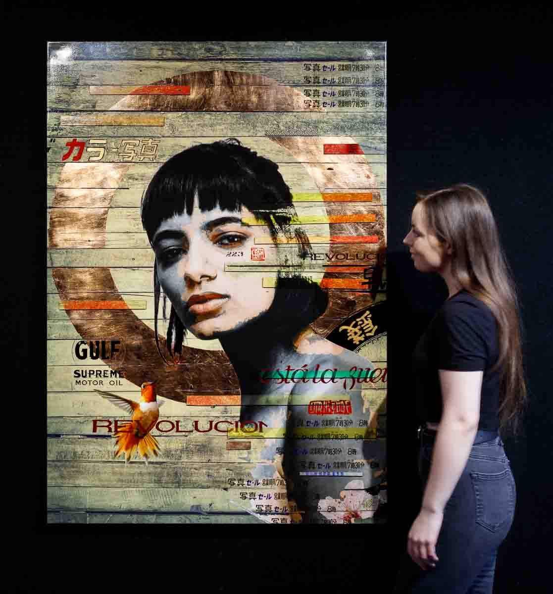 Junk Revolution - XL - Edition by artist Gareth Tristan Evans - Wyecliffe Galleries