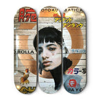 Junk - Skate Decks Format - Edition - SOLD by artist Gareth Tristan Evans - Wyecliffe Galleries