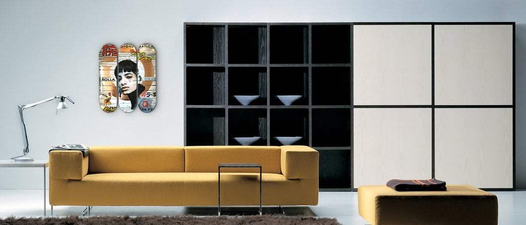 Junk - Skate Decks Format - Edition - SOLD by artist Gareth Tristan Evans - Wyecliffe Galleries