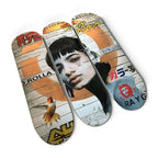 Junk - Skate Decks Format - Edition - SOLD by artist Gareth Tristan Evans - Wyecliffe Galleries