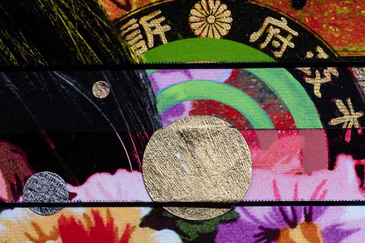 Patience Simbol (Gold) - XL - Final Edition - SOLD by artist Gareth Tristan Evans - Wyecliffe Galleries