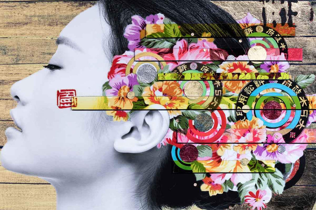 Patience Simbol (Gold) - XL - Final Edition - SOLD by artist Gareth Tristan Evans - Wyecliffe Galleries