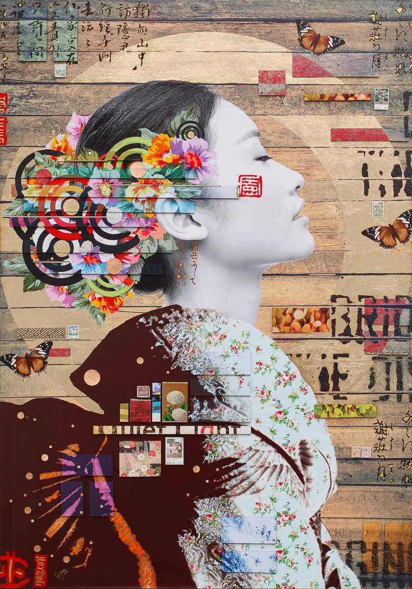 Patience Rites - XL - Edition by artist Gareth Tristan Evans - Wyecliffe Galleries